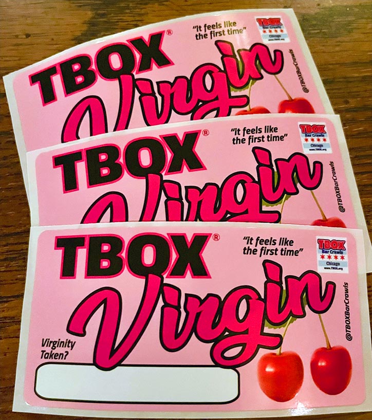 2024 TBOX Virgin Sticker