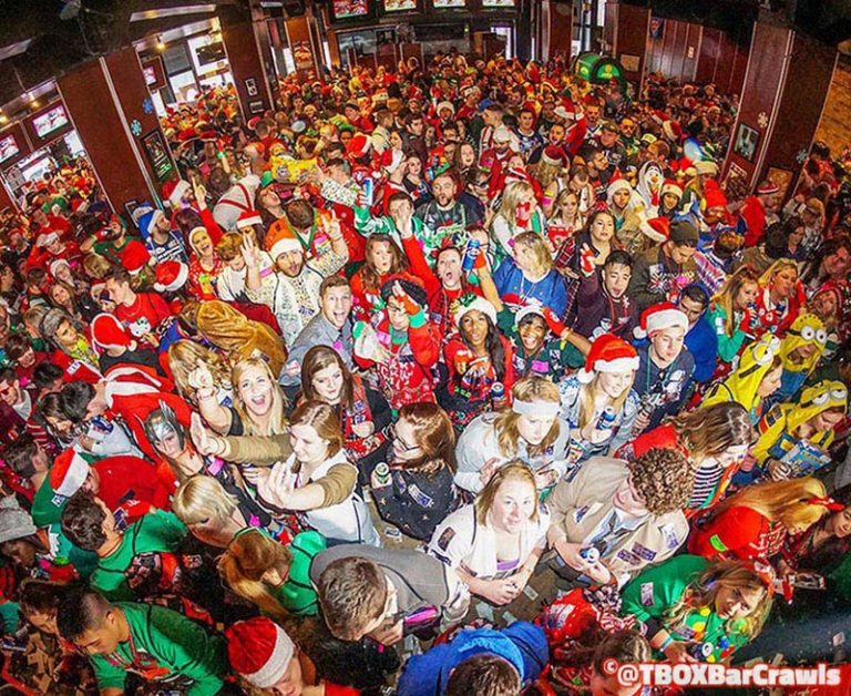TBOX - Chicago 12 Bars of Xmas - Christmas Bar Crawl - Wrigleyville Pub Crawl